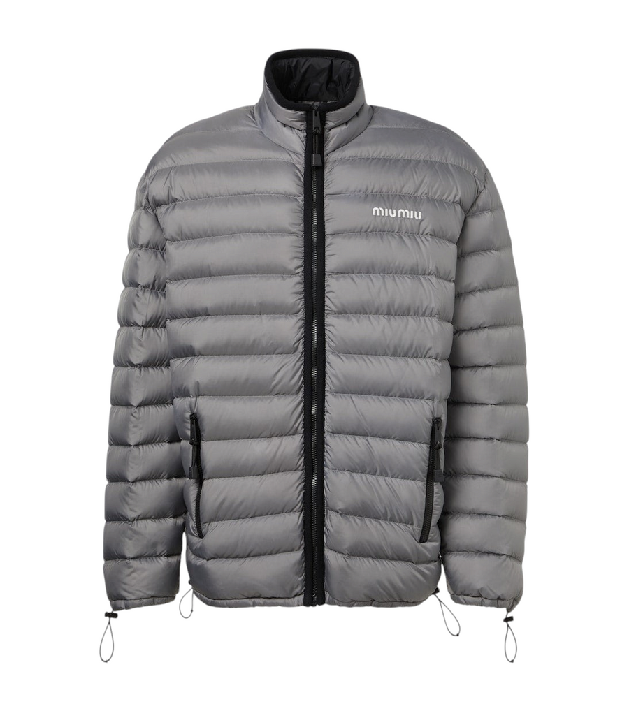 Miu Miu Paneled down jacket