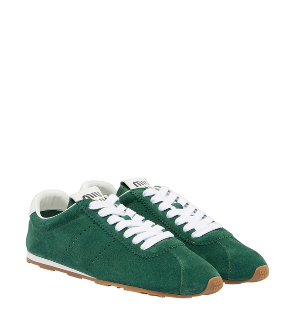 Miu Miu Plume suede sneakers