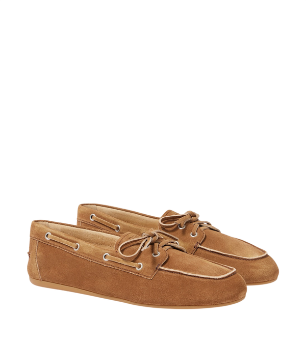 Miu Miu Suede boat shoes