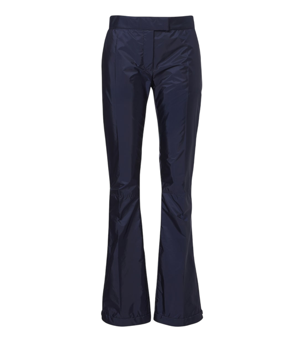 Pantalones acampanados técnicos de Miu Miu