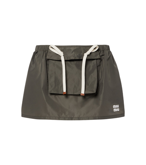 Miu Miu Minigonna tecnica
