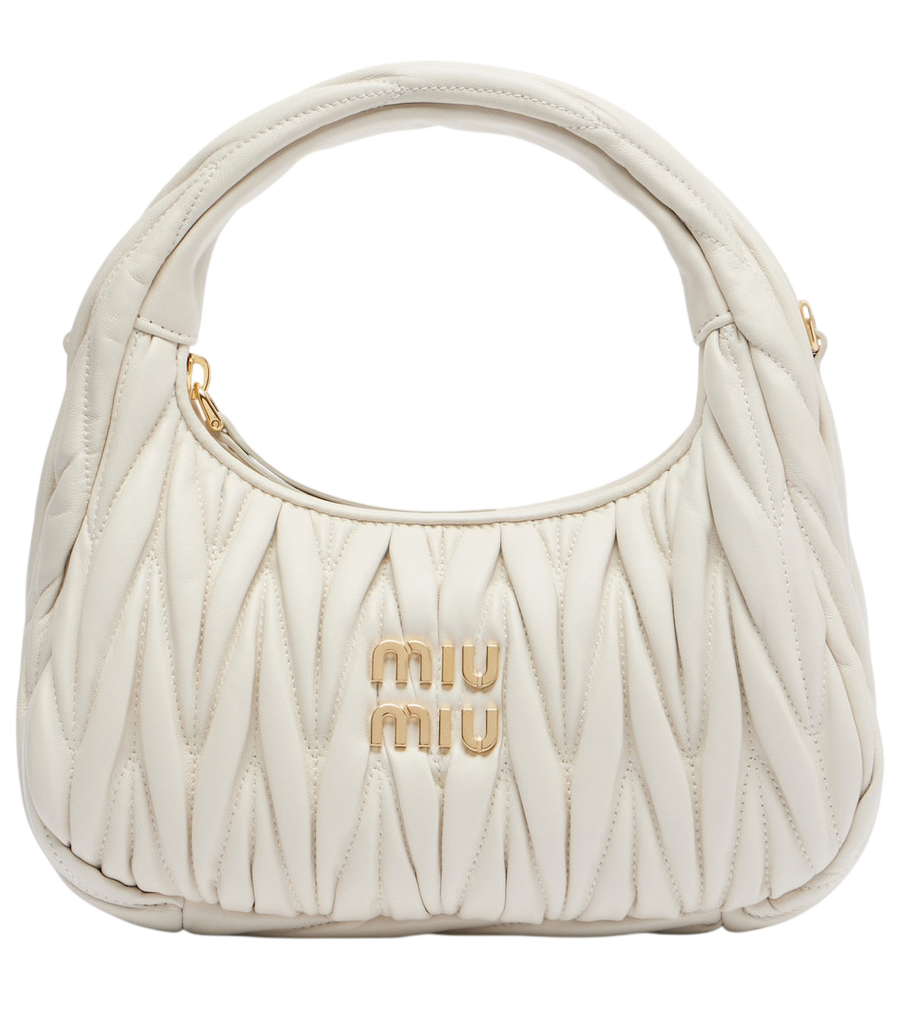 Miu Miu Wander Small leather top-handle bag