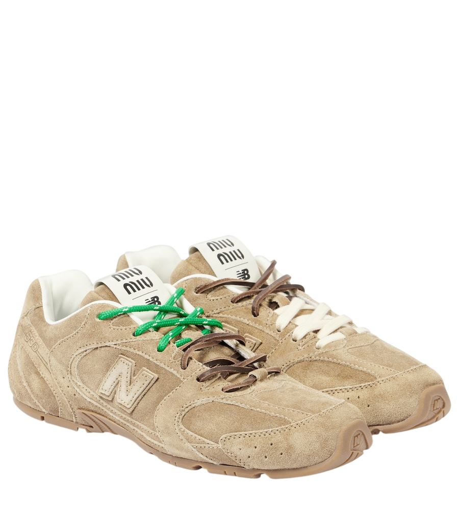 Miu Miu x New Balance 530 Sneakers in pelle scamosciata SL