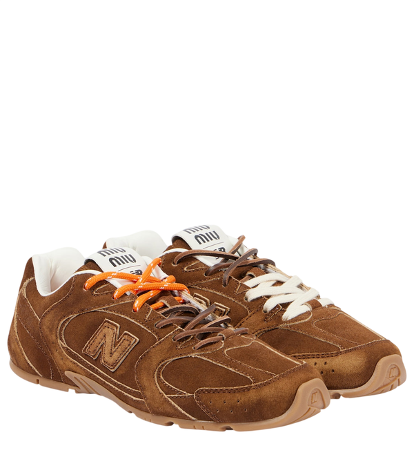 Zapatillas de ante Miu Miu x New Balance 530 SL