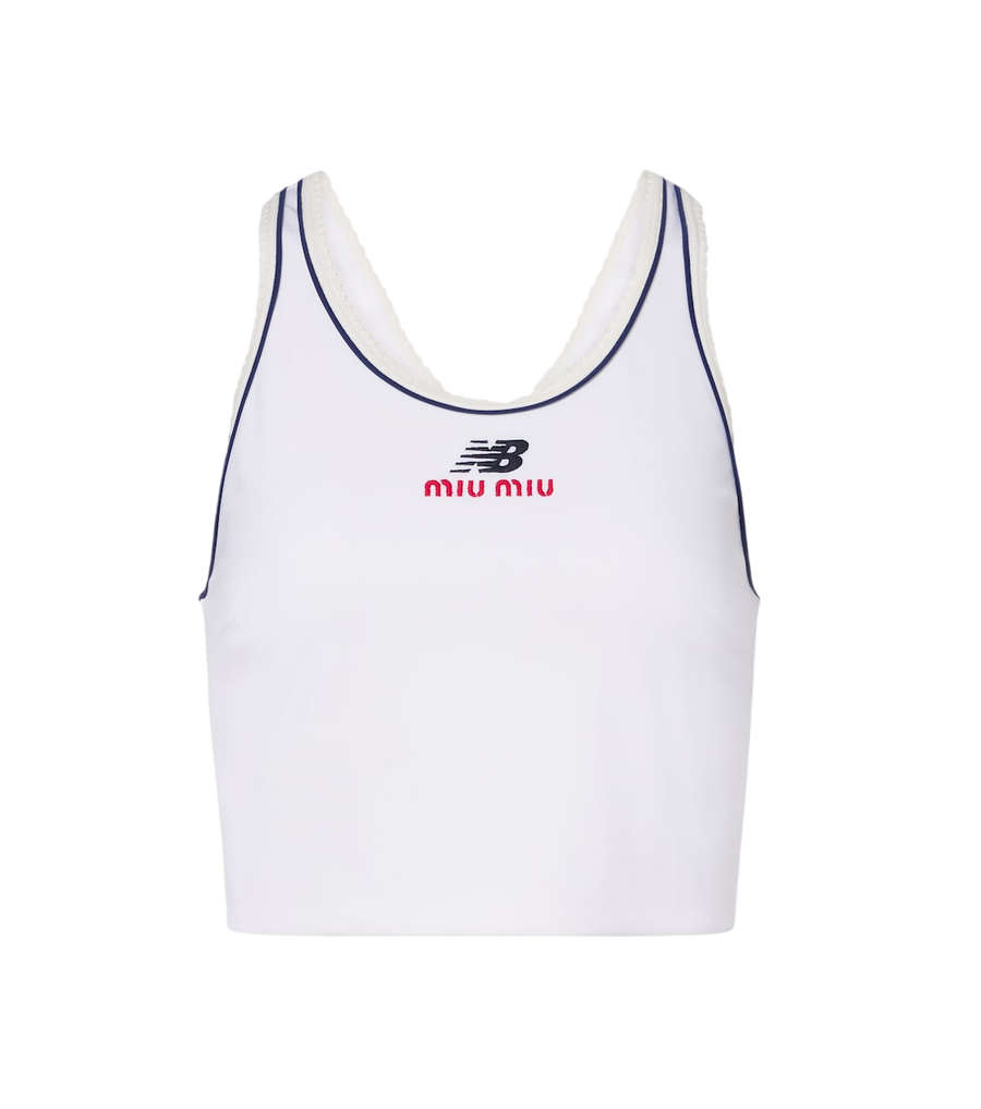 Haut court en jersey Miu Miu x New Balance