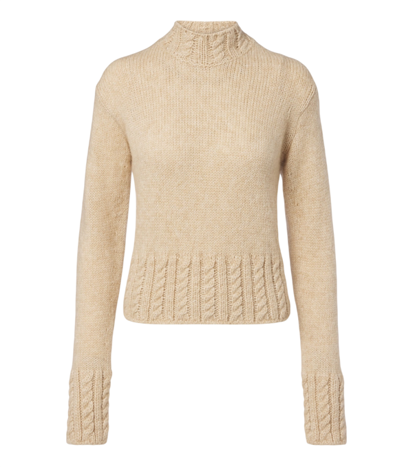 Moncler Alpaca and wool-blend sweater