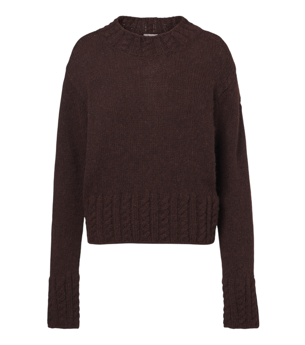 Moncler Alpaca and wool-blend sweater