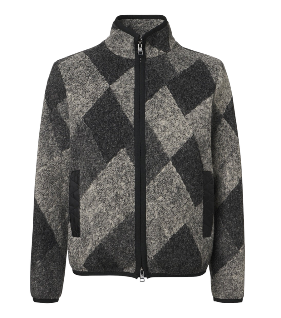 Moncler Argyle wool-blend jacket
