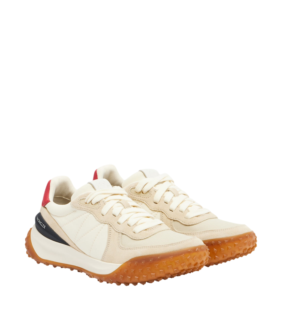 Moncler CityTrek suede-trimmed sneakers