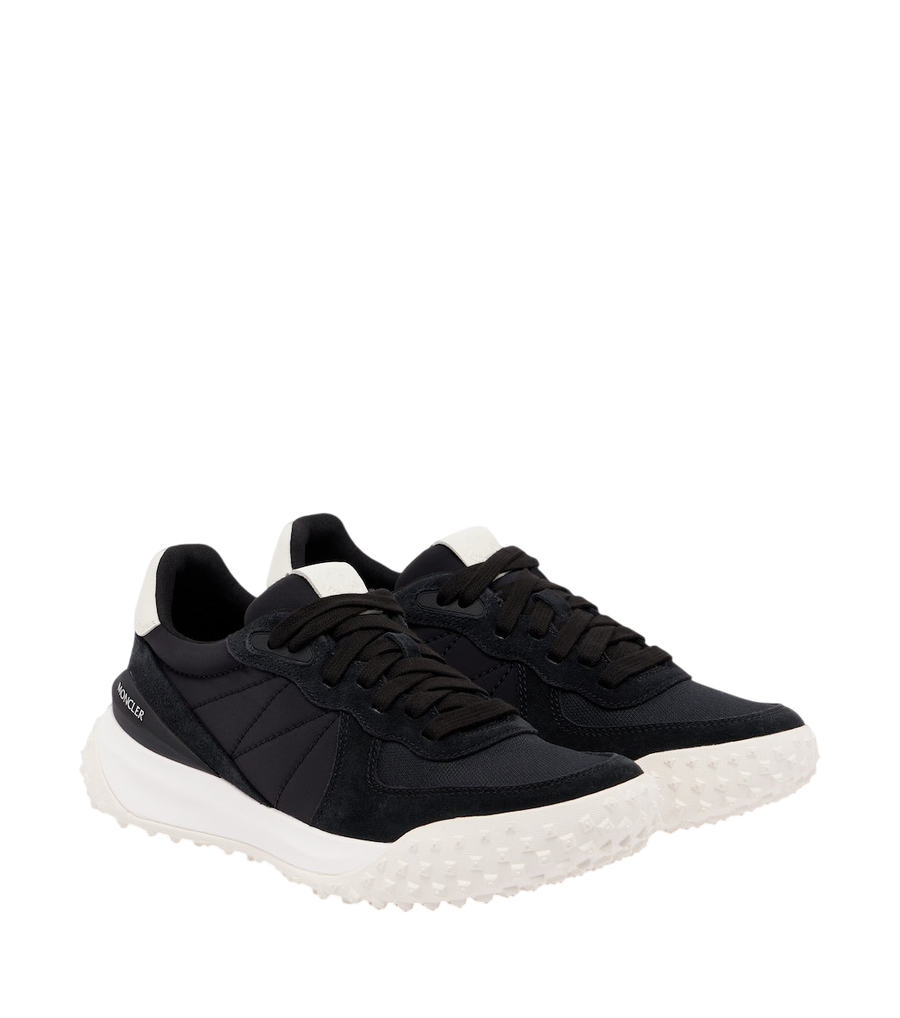 Moncler CityTrek suede-trimmed sneakers