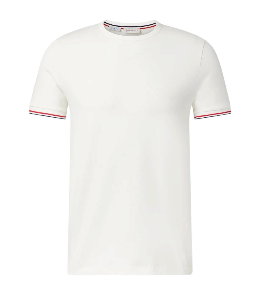 Moncler Cotton-blend jersey T-shirt
