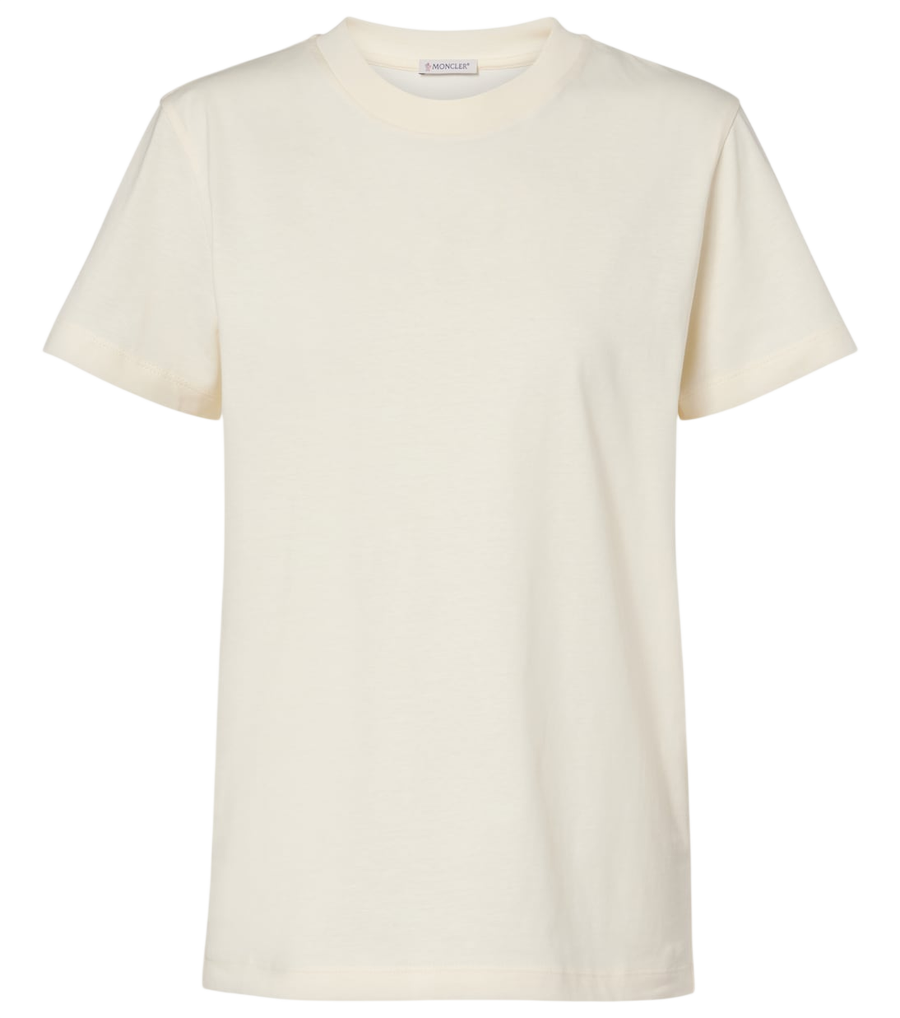 T-shirt en jersey de coton Moncler