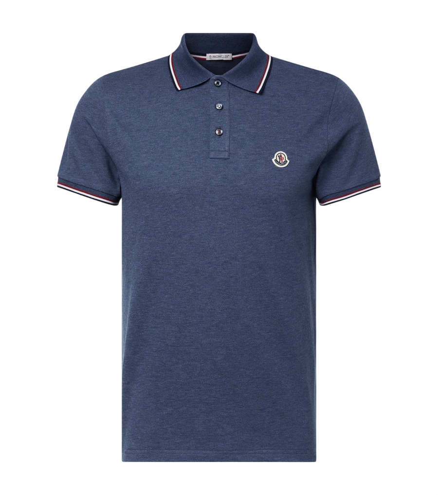 Moncler Cotton piqué polo shirt