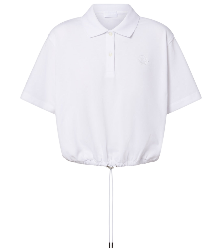 Moncler Cotton piqué polo shirt