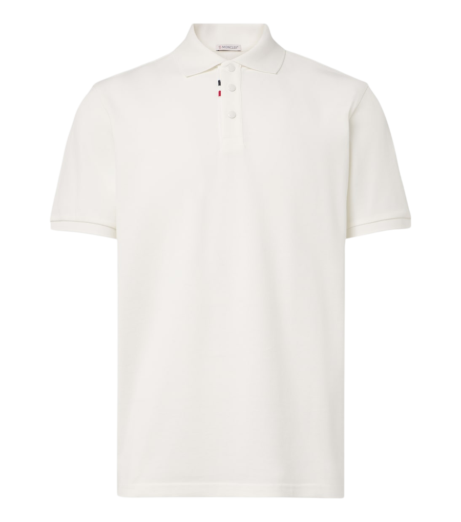 Moncler Cotton piqué polo shirt