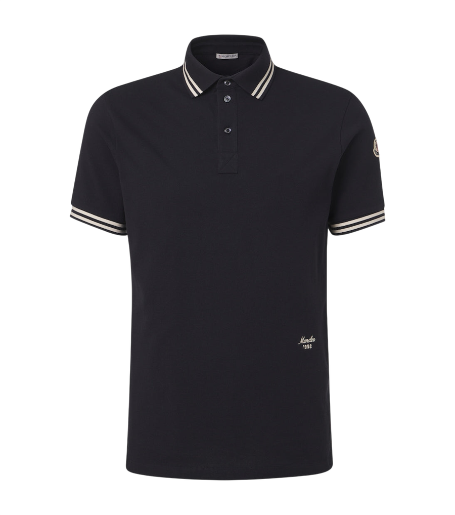 Moncler Cotton piqué polo shirt