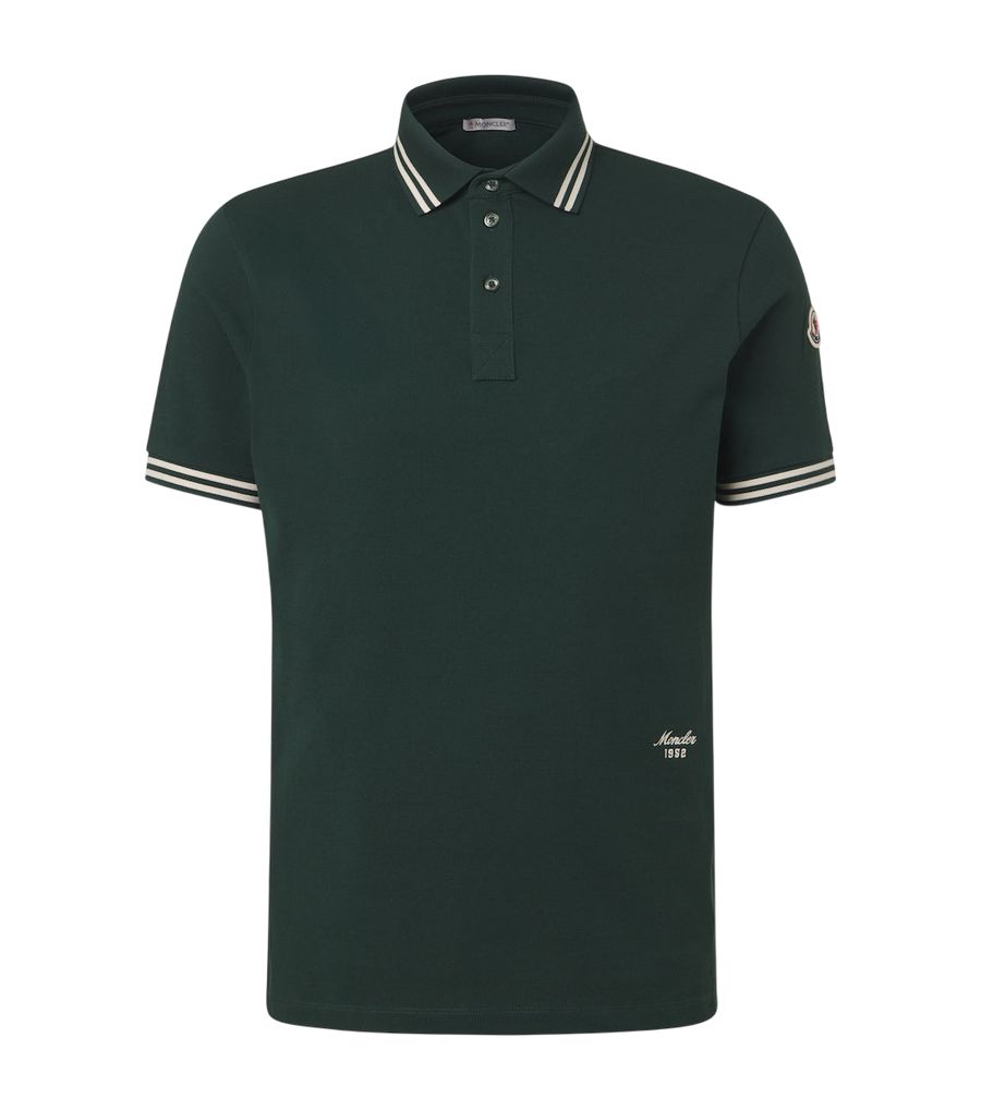 Moncler Cotton piqué polo shirt