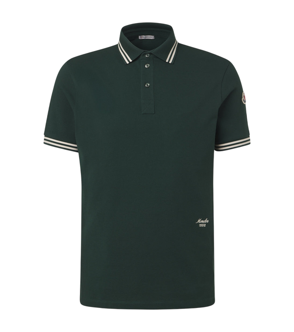 Moncler Cotton piqué polo shirt