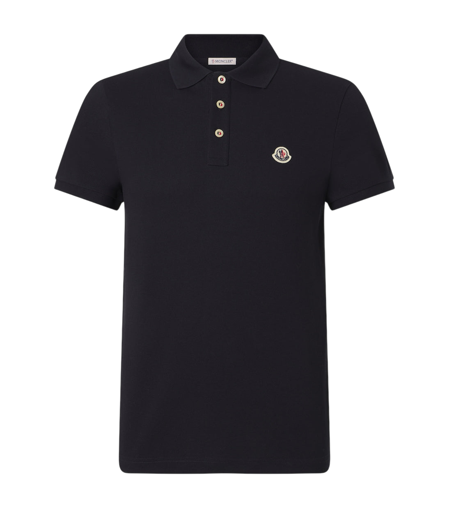 Moncler Cotton piqué polo shirt