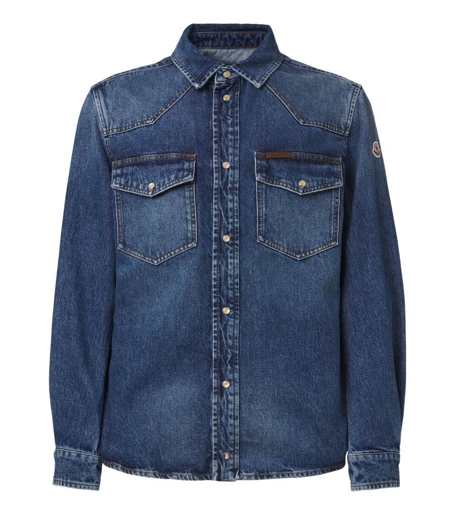 Moncler Denim Western shirt