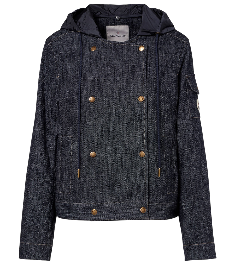 Moncler Diervilla double-breasted denim jacket
