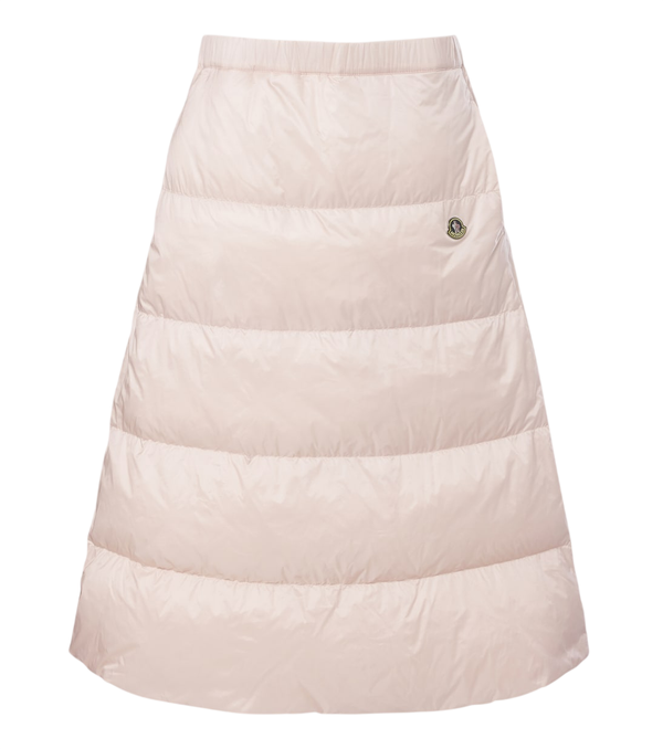 Moncler Down-paneled midi skirt