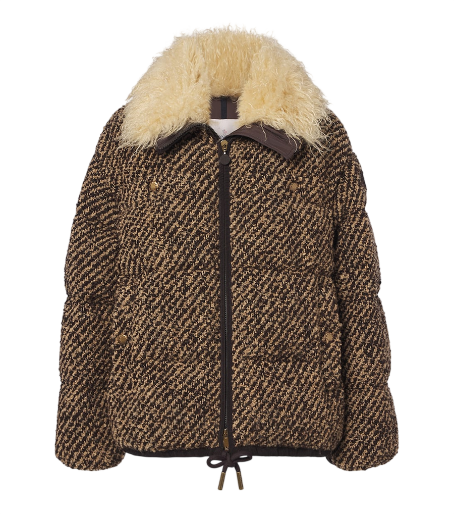 Moncler Dynamique bouclé down jacket