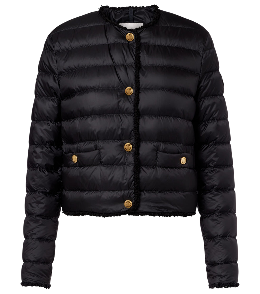 Moncler Fleurs quilted down jacket