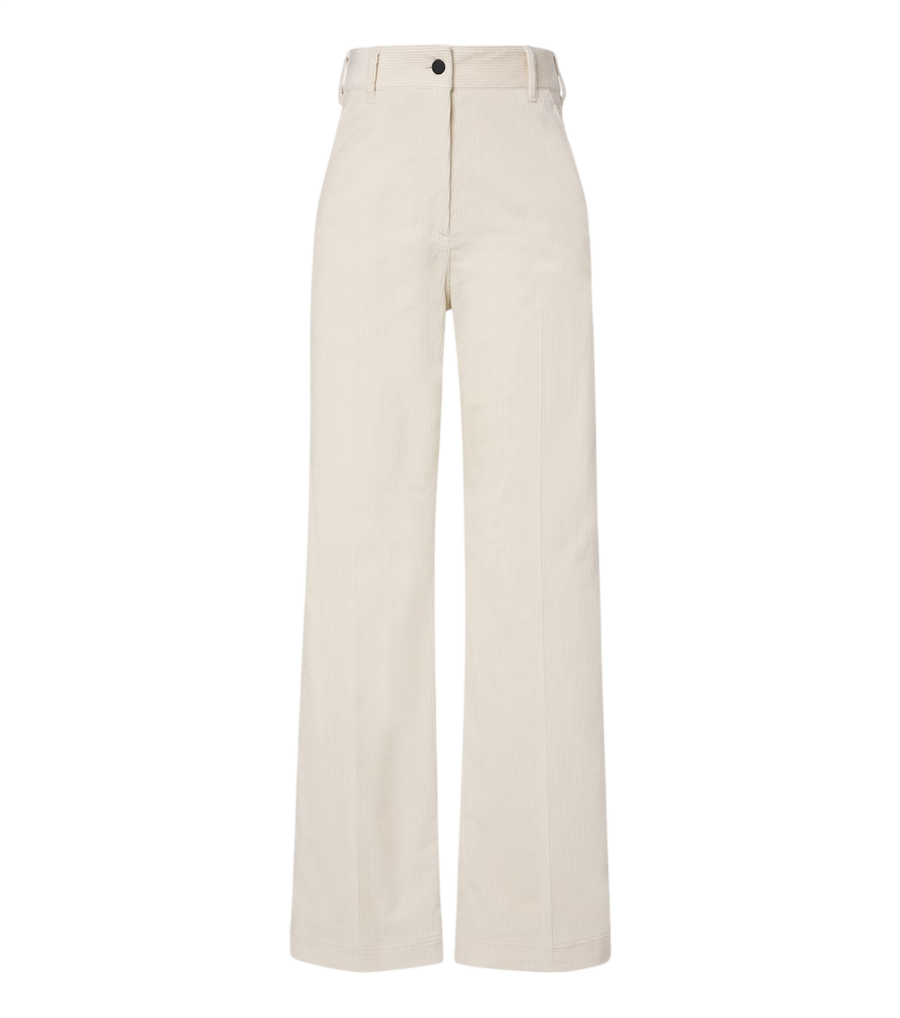 Moncler Grenoble Cotton corduroy wide-leg pants