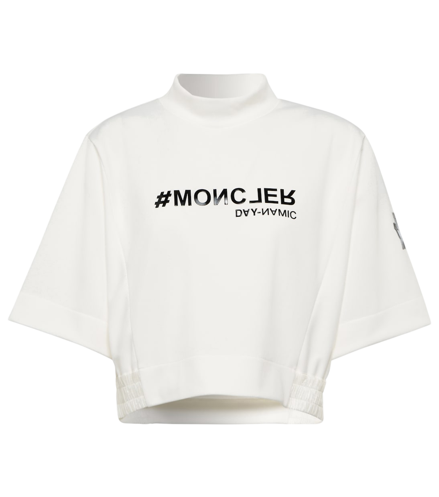 Camiseta corta estampada Moncler Grenoble