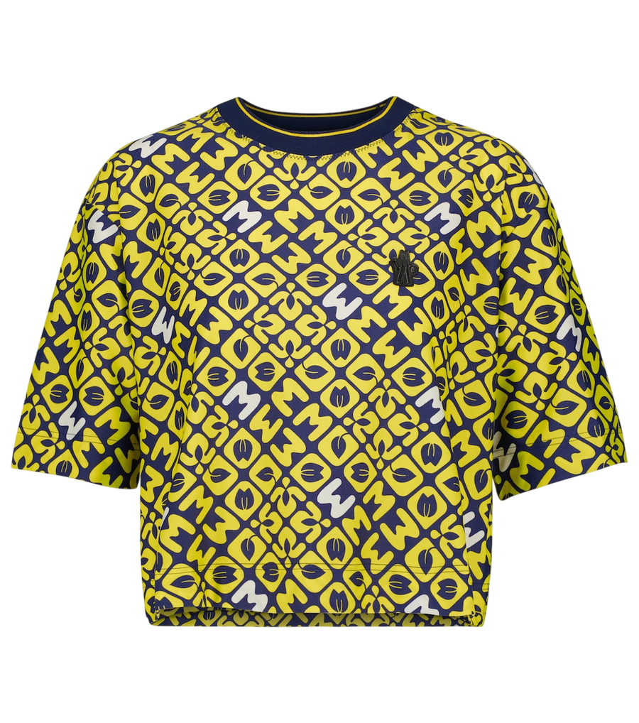 T-shirt court imprimé Moncler Grenoble