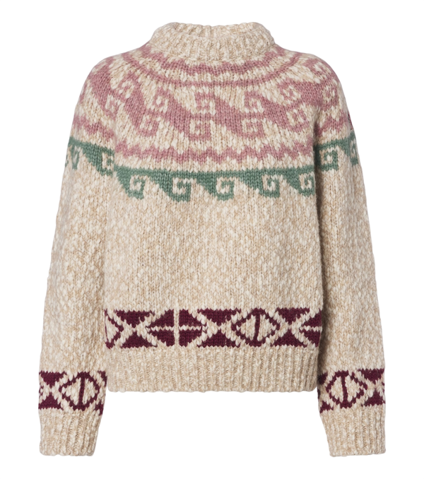 Moncler Grenoble Wool and alpace-blend jacquard sweater