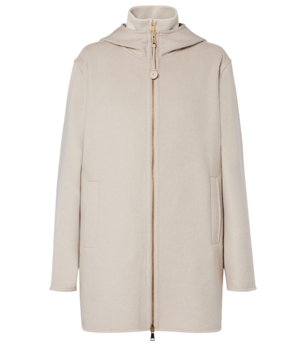 Moncler Hemiptere wool and cashmere jacket