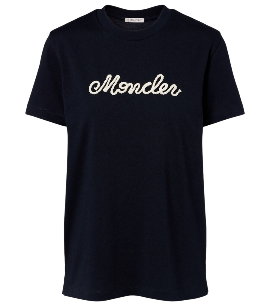 T-shirt en jersey de coton à logo Moncler