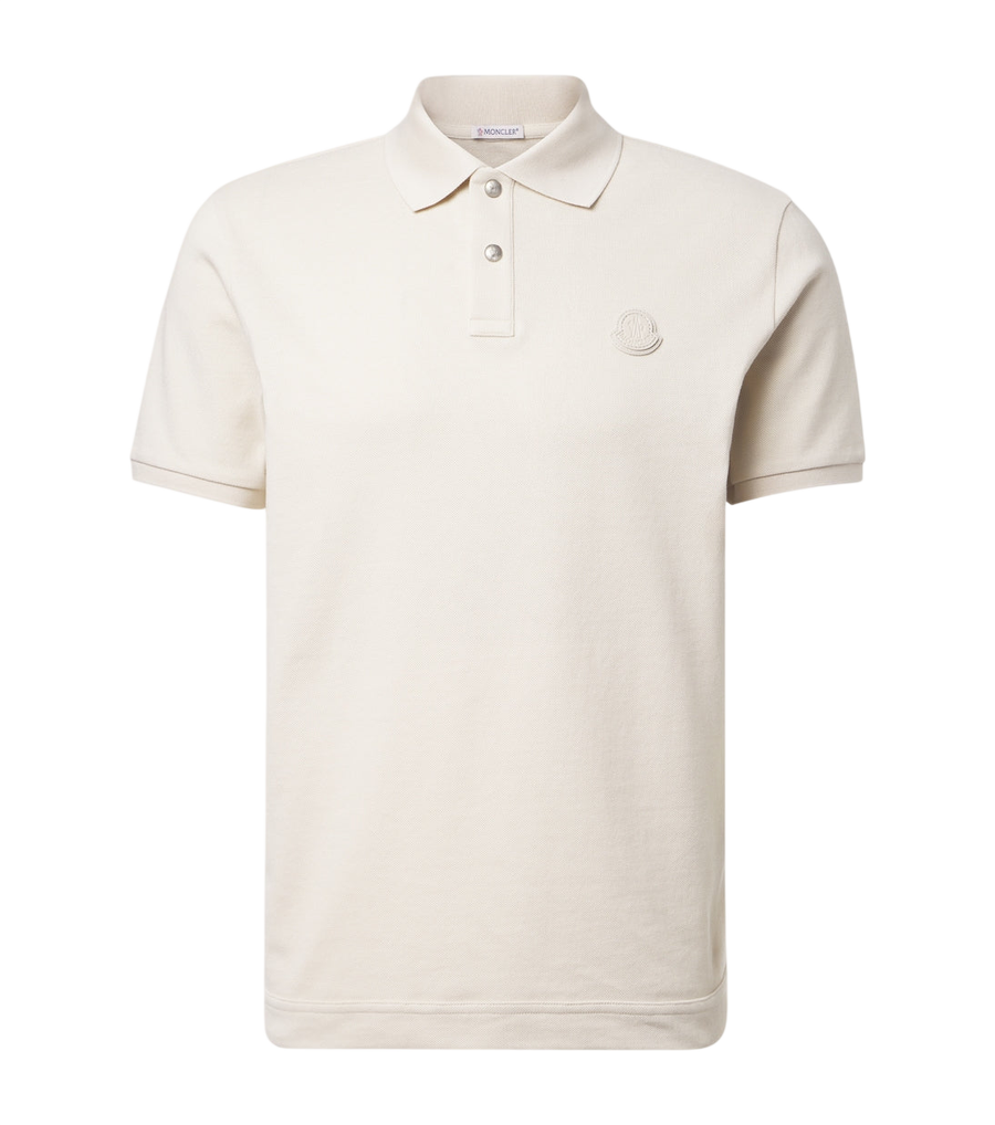 Moncler Logo cotton polo shirt