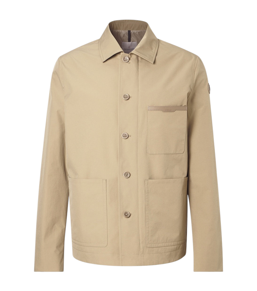 Moncler Nanav seersucker overshirt