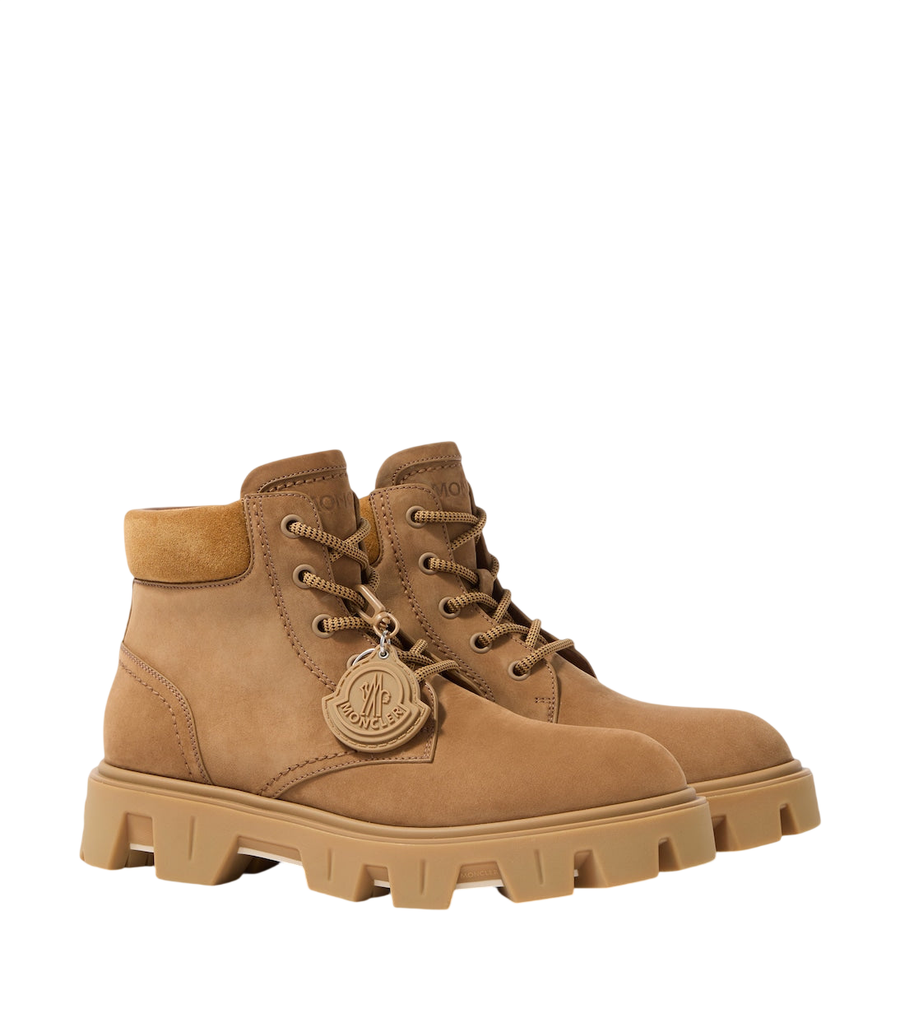 Moncler Peak City suede ankle boots