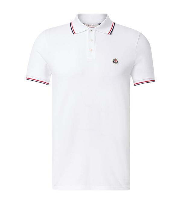 Moncler Permanent cotton jersey polo shirt