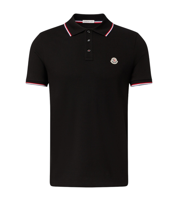 Moncler Permanent cotton jersey polo shirt