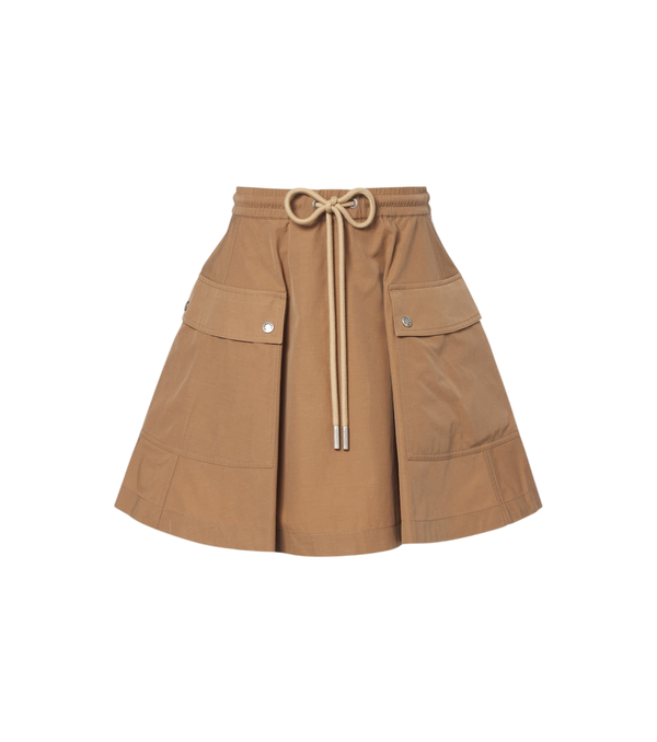 Minifalda plisada de Moncler