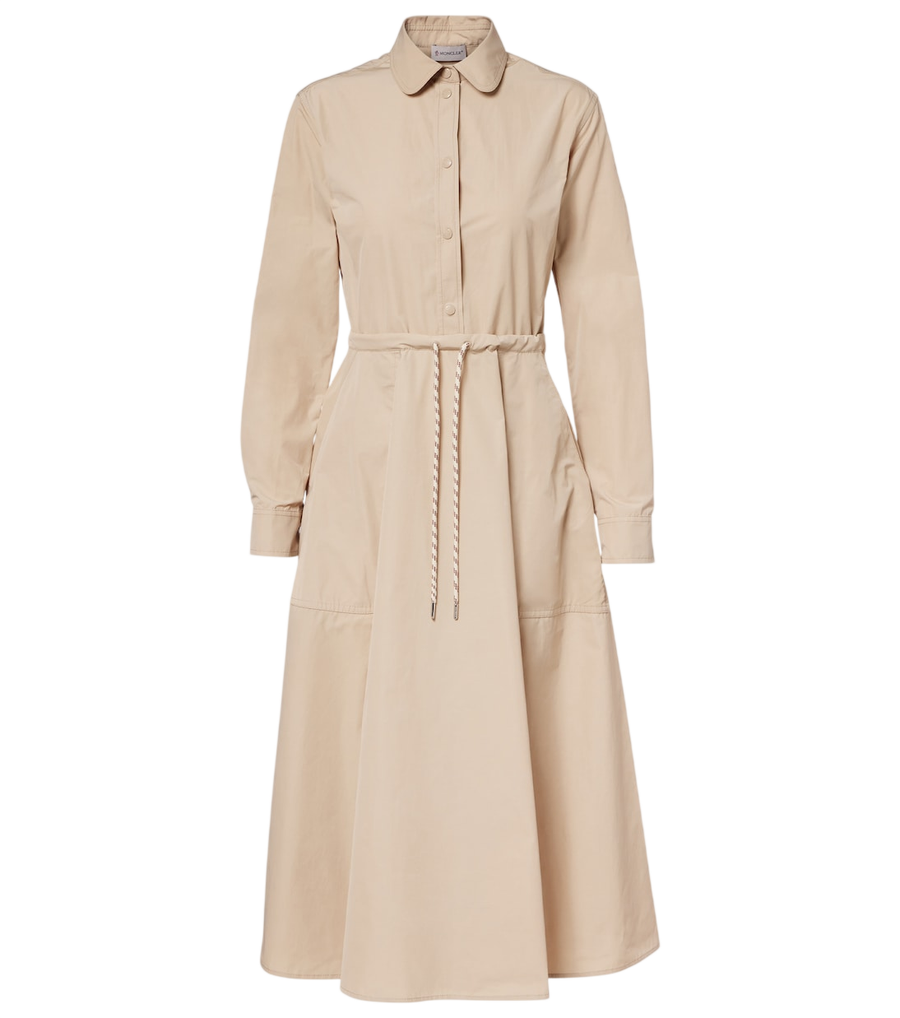 Moncler Poplin shirt dress