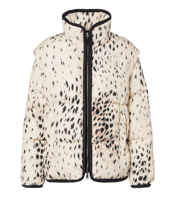 Moncler Printed technical down jacket