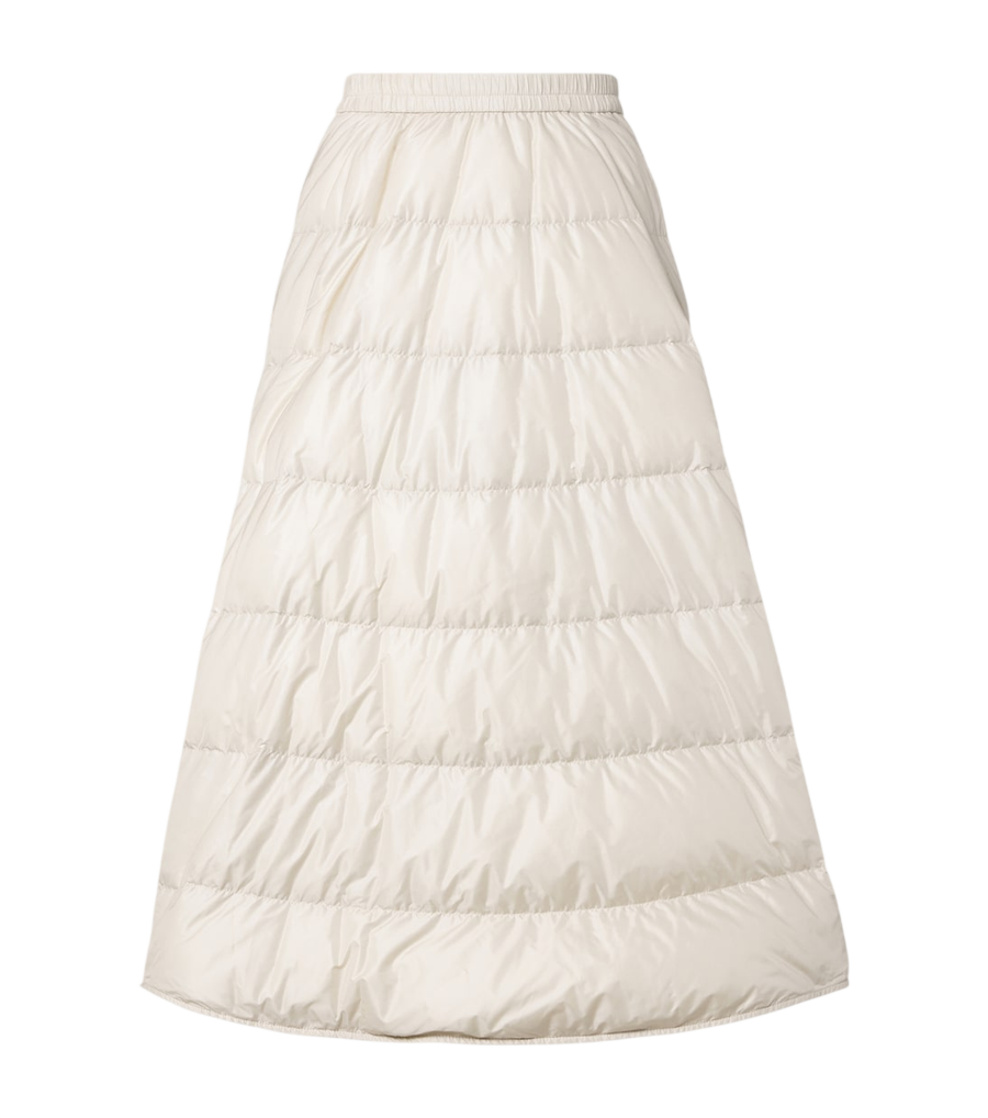 Jupe matelassée en duvet Moncler