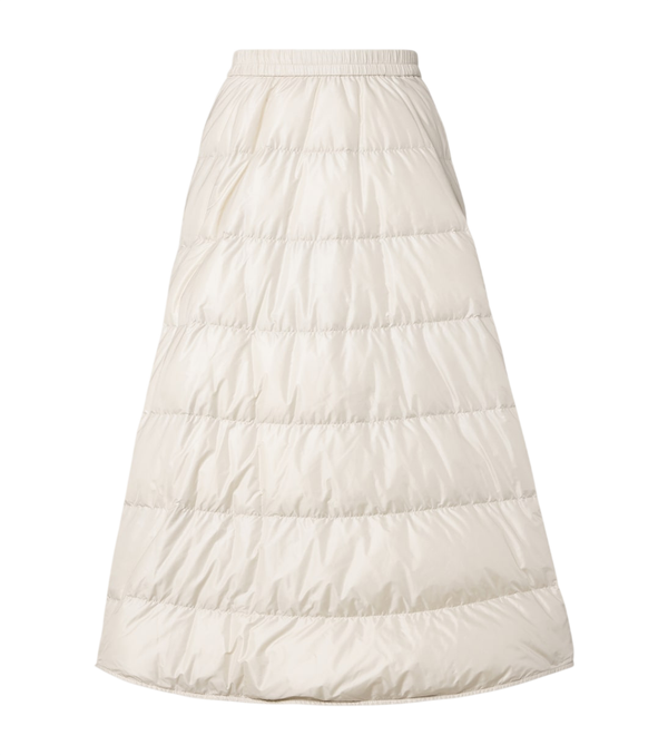 Falda acolchada de plumón Moncler