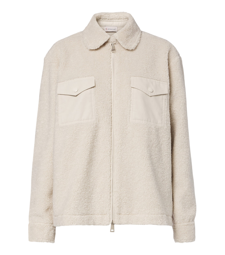 Moncler Teddy blouson jacket