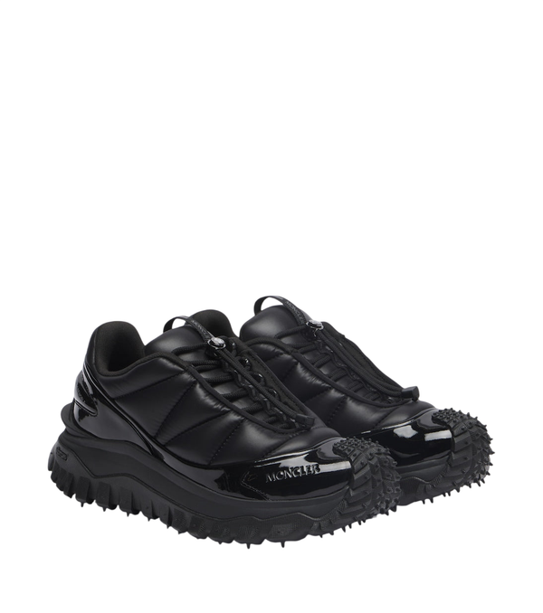 Moncler Trailgrip Puffer leather-trimmed sneakers