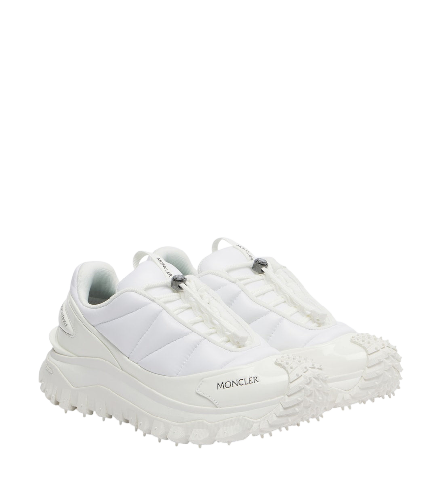 Moncler Trailgrip Puffer leather-trimmed sneakers