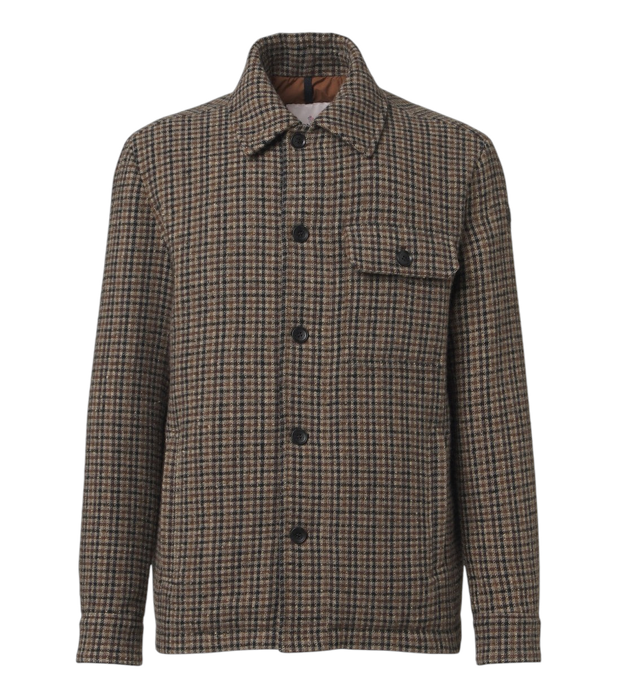 Moncler Wool-blend tweed field jacket