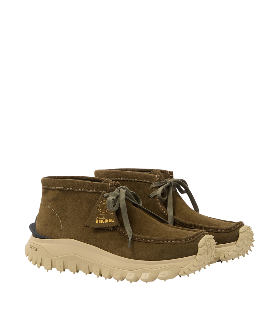 Moncler x Clarks Originals Trailgrip Wallabee boots