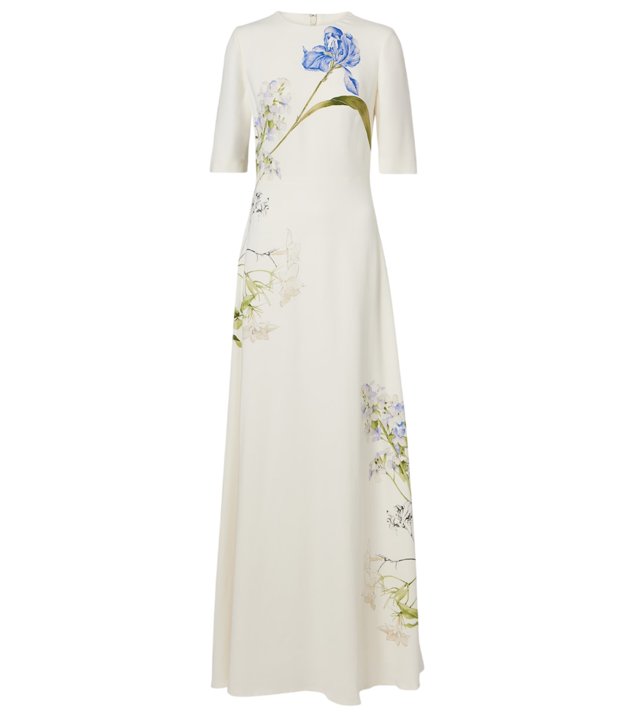 Monique Lhuillier Floral gown